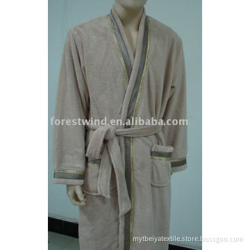 100% cotton cheap terry wholesale bathrobe